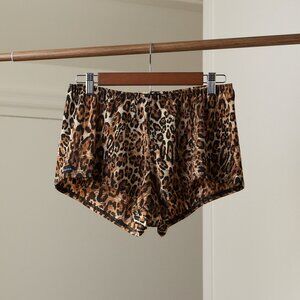 Leopard Derby Skinz Athletic Shorts